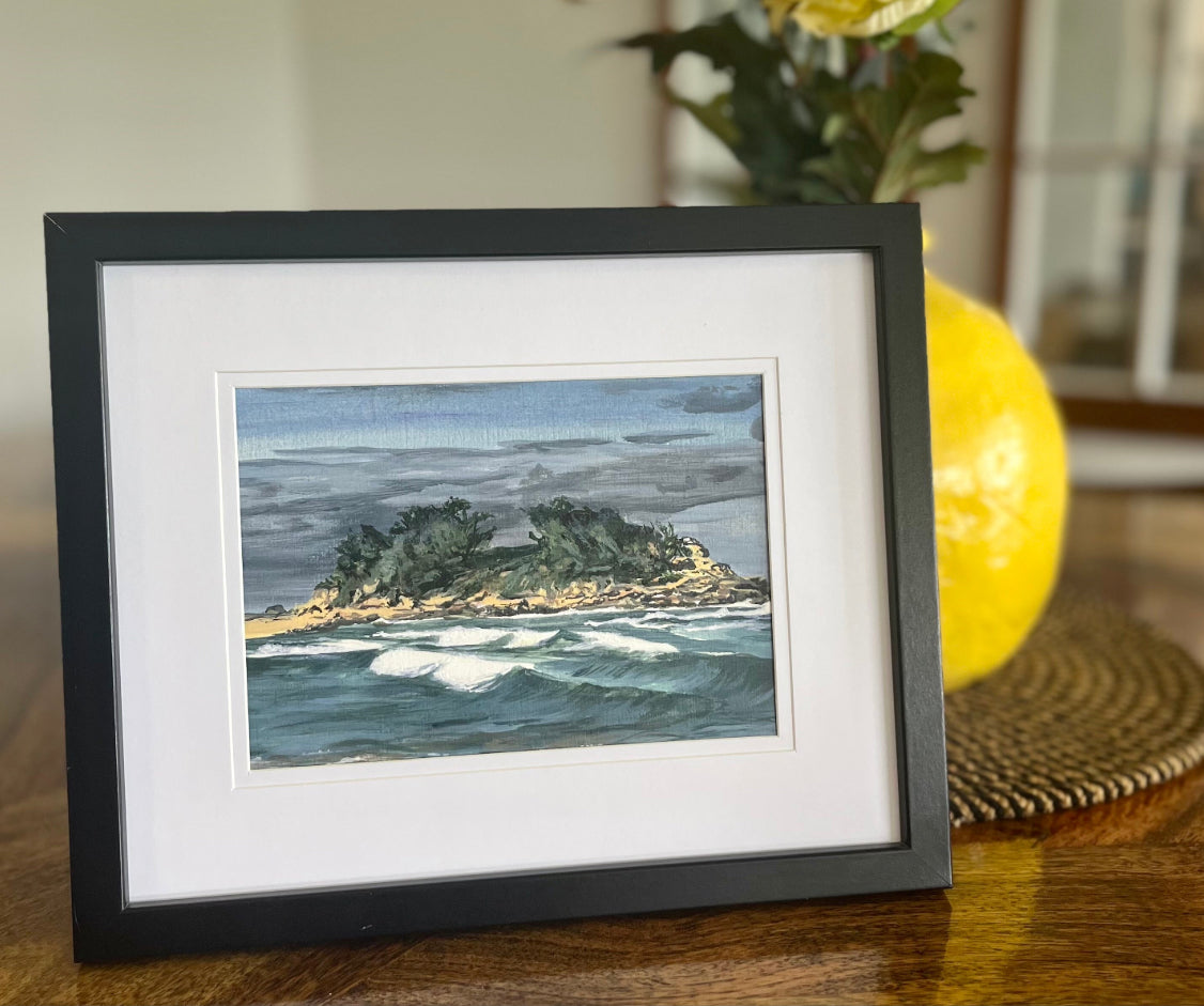 Beach Island - Original A5 Artwork